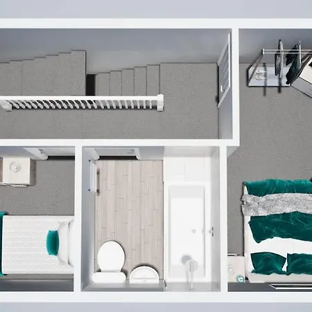 Hébergement de vacances Modern 3 Bed With Garden, Free Parking And Wi-fi *